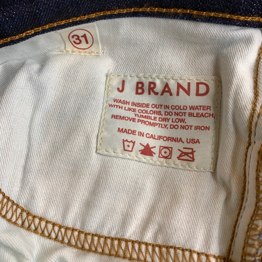 J Brand The Pencil Slim Stretch Dark Wash - Picture 11 of 15
